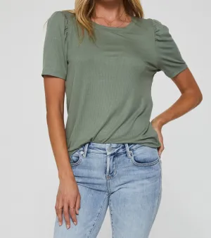 SIENA RIB TEE SAGEBRUSH