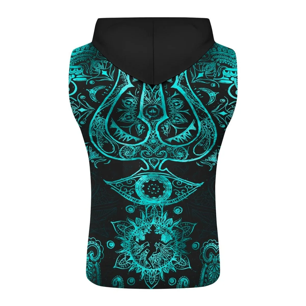 Snake King Vasuki Sleeveless Pullover & Zip Hoodie