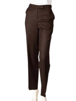 Talbots Dark Brown Dress Pants Size 8 SKU 000120