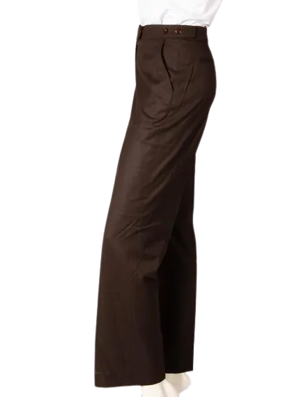 Talbots Dark Brown Dress Pants Size 8 SKU 000120