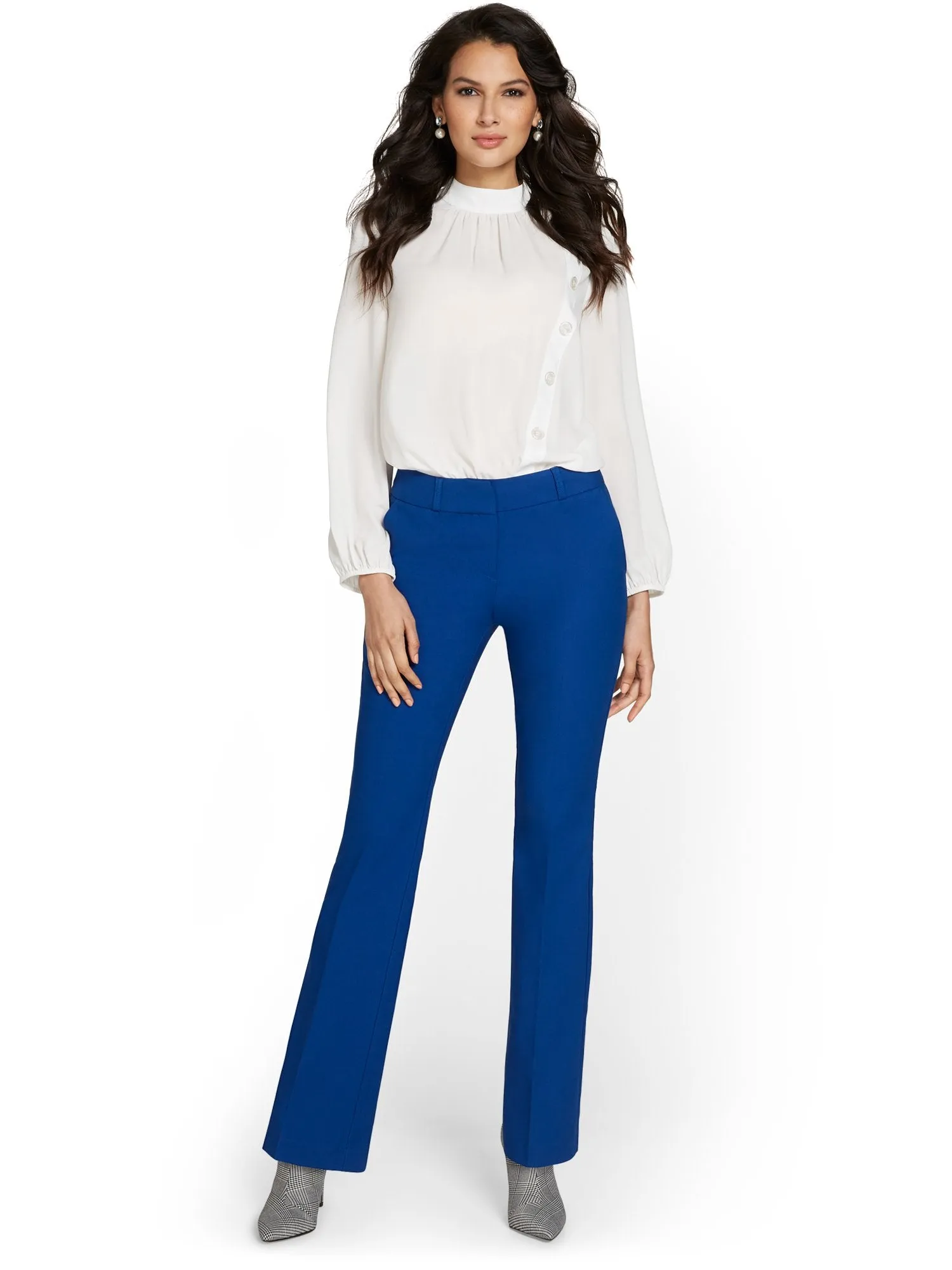 Tall Mid-Rise Modern Bootcut Pant - All-Season Stretch - 7th Avenue