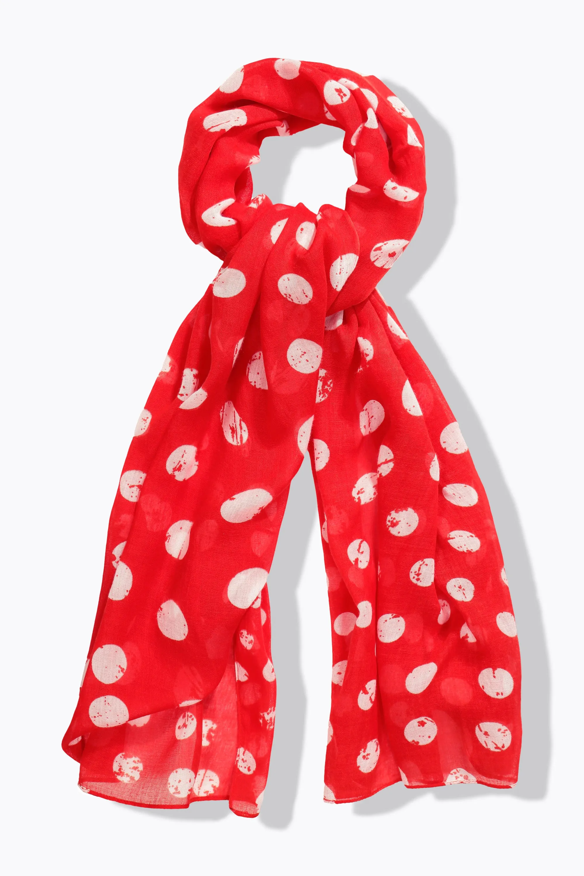 Ulla Popken Red Dot Scarf