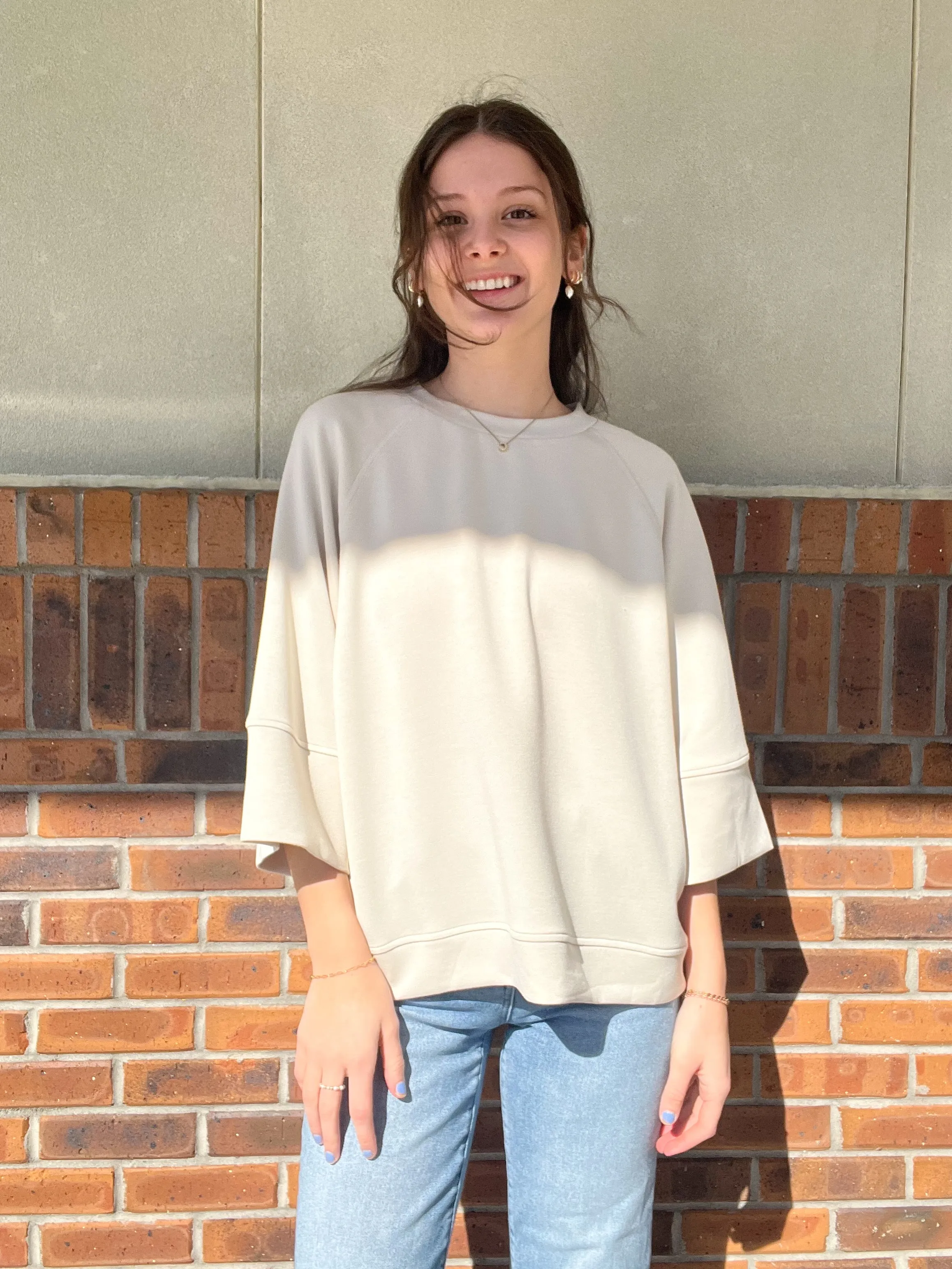 Umgee Buttery Soft Raglan Top