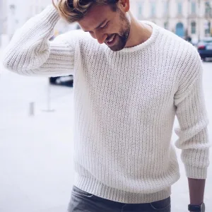 West Louis Brand Knitted Trendy Sweater