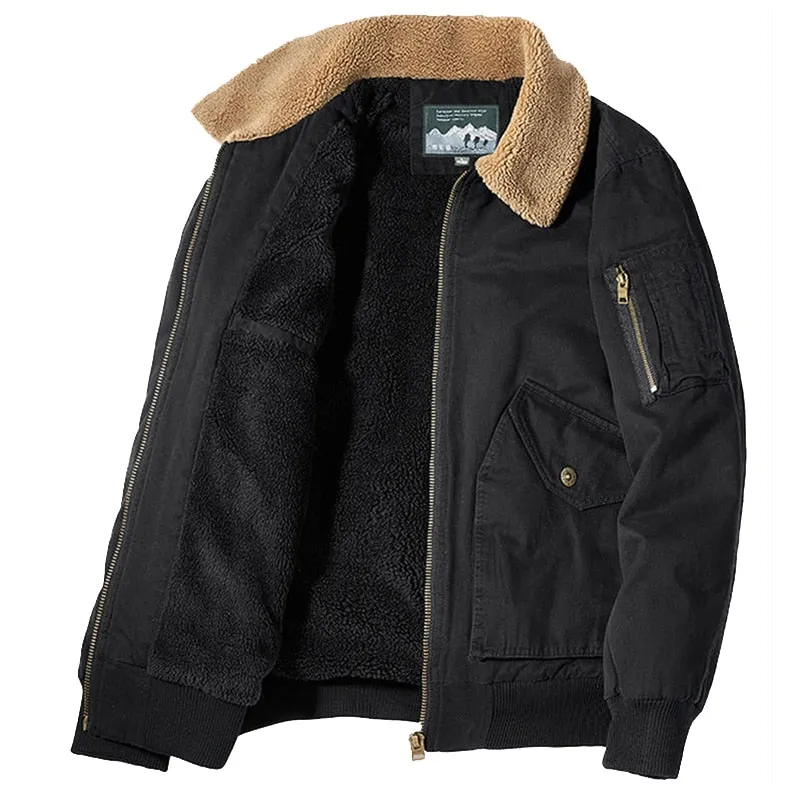 West Louis Tactical Military Style Fleece Warm Jacket