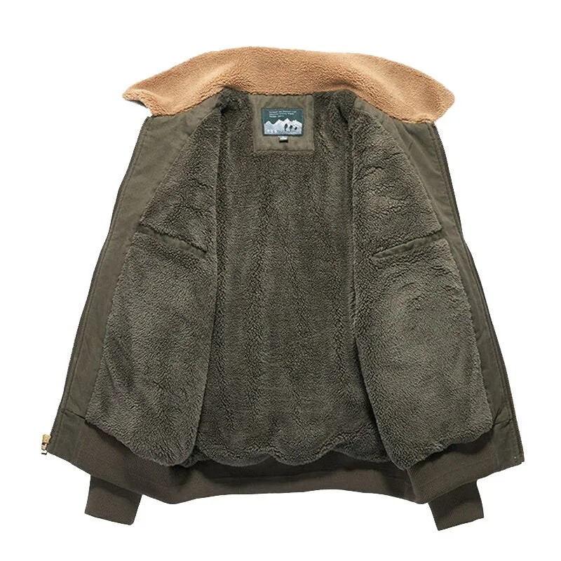 West Louis Tactical Military Style Fleece Warm Jacket