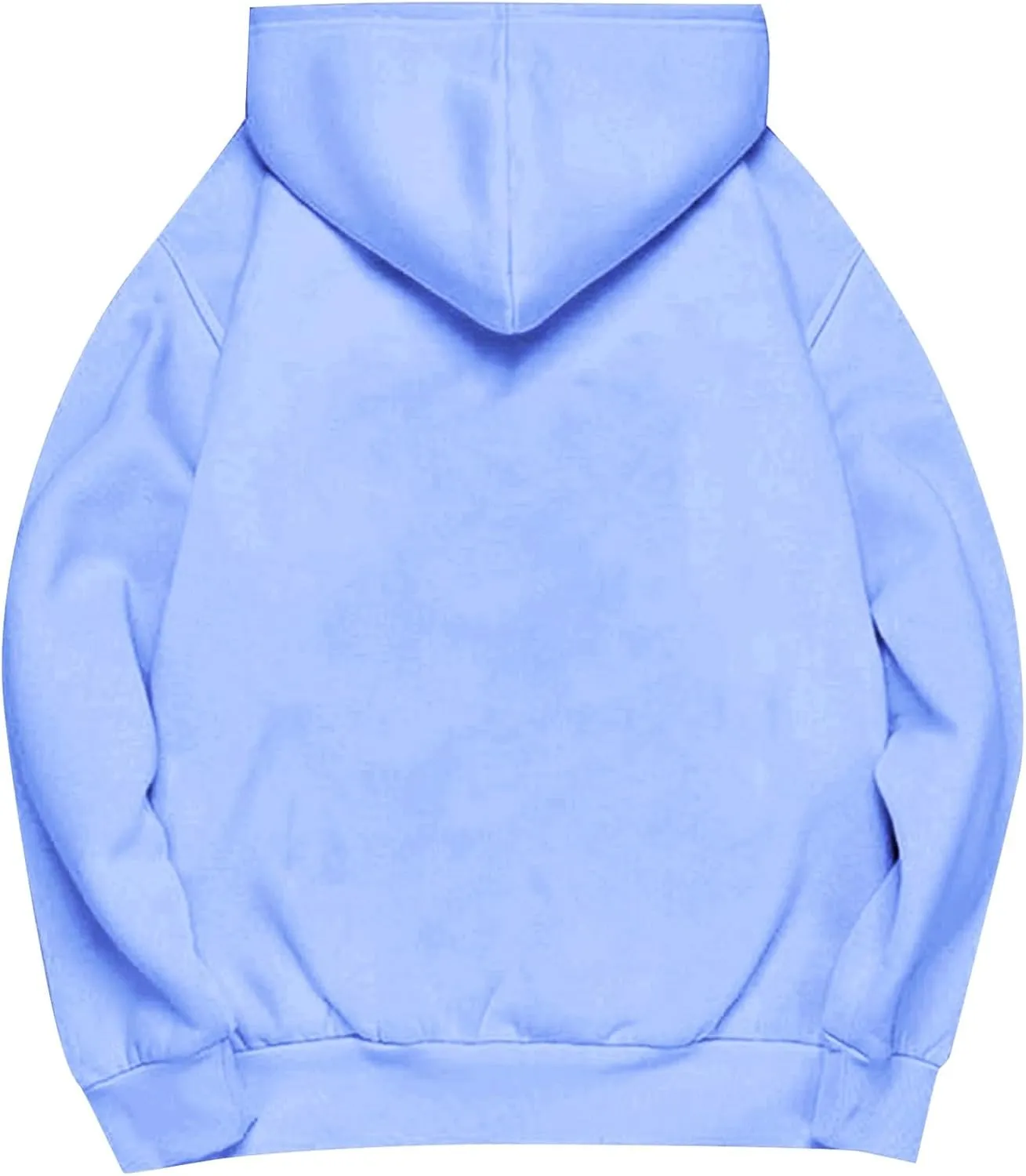 Womens Oversized Hoodies Fleece Sweatshirts Long Sleeve Fleece Sweater Pocket Pullover Fall Outfit Winter Fashion Y2k Clothes