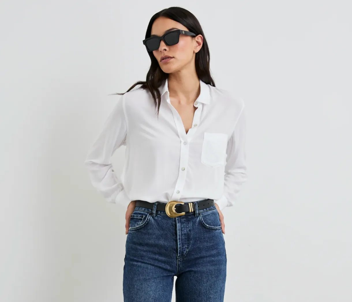 Wren Blouse in White