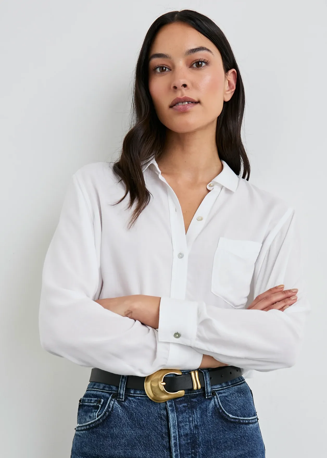 Wren Blouse in White