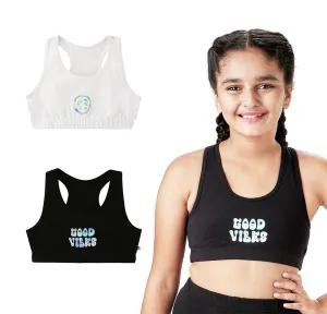 Zen Mode 2-Pack Double Layered Sports Bra - Racer Back